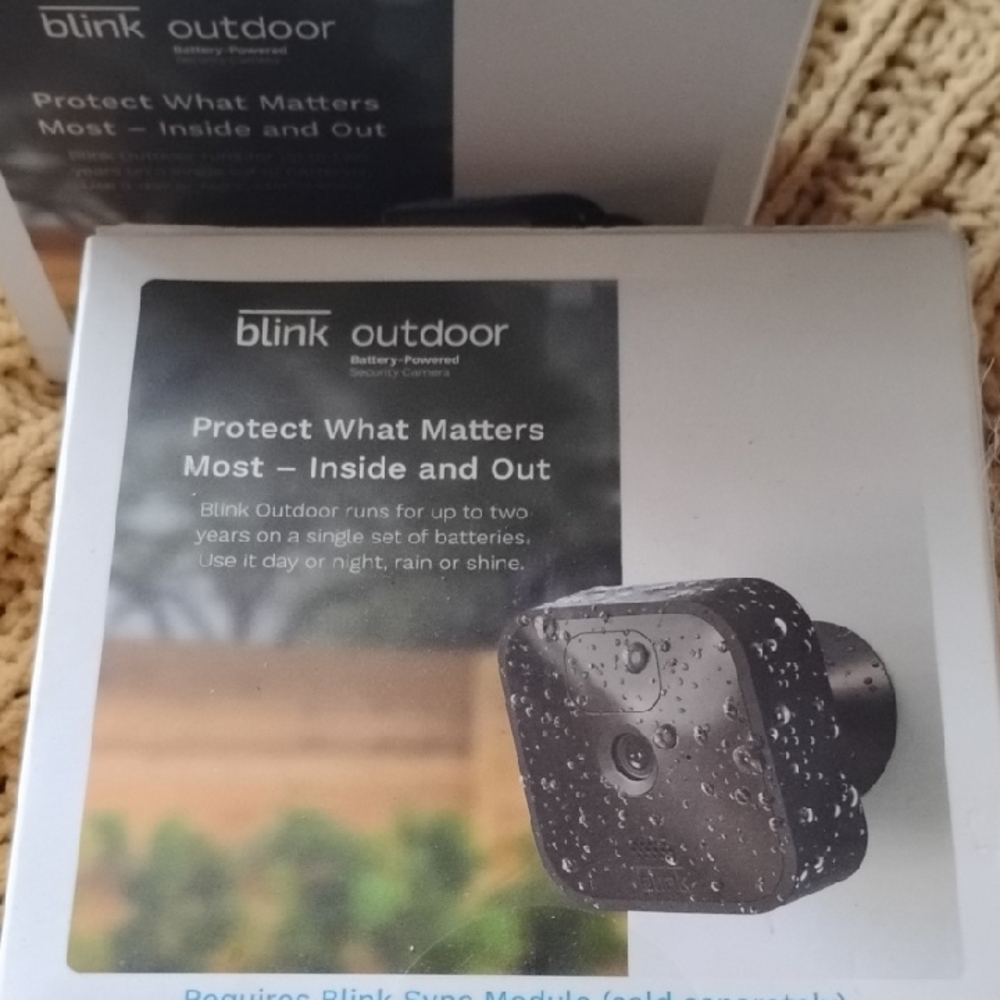 Blink Outdoor Security Camera - Black